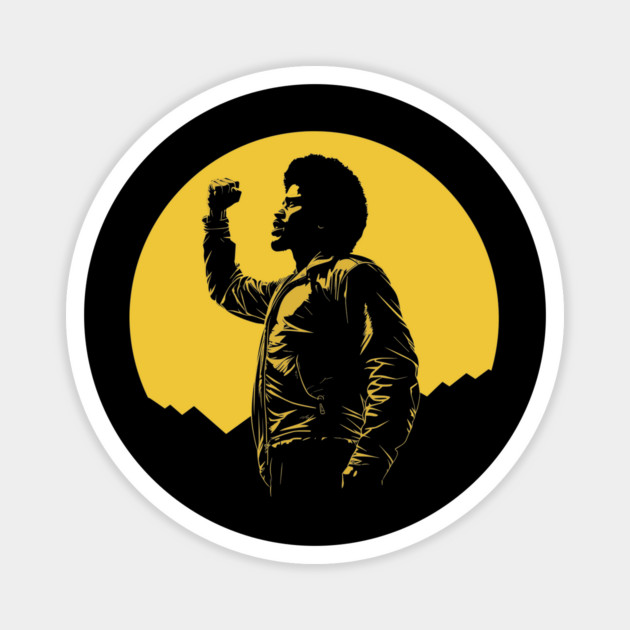 Protest Fist, Black Power Magnet by UrbanLifeApparel