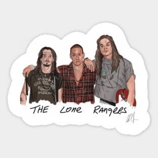 Airheads: The Lone Rangers Sticker