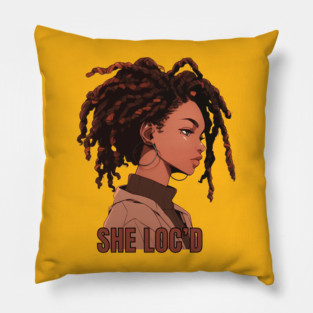 She Loc'd Pillow