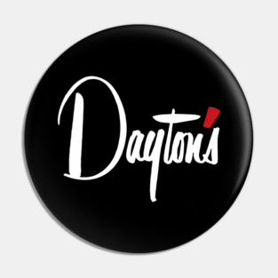 Dayton's Department Store 60s logo Pin