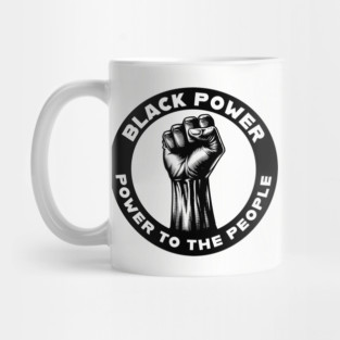 Black Power Mug