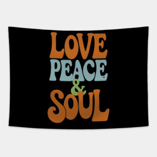 Love Peace and Soul Tapestry