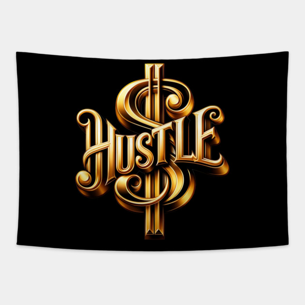 Hustle Tapestry by UrbanLifeApparel