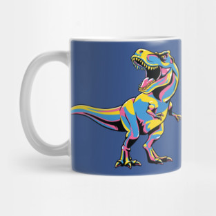 Pop Art Dinosaur Mug