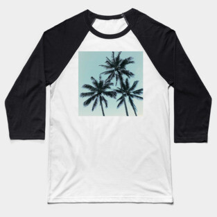 Palm Trees By the Beach Baseball T-Shirt