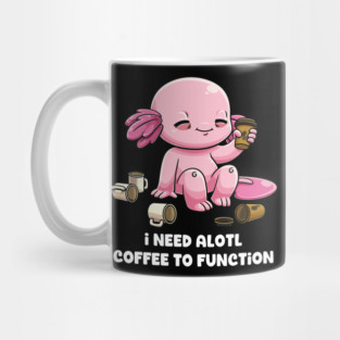 Caffeine Crawl: Axolotl's Morning Ritual Mug
