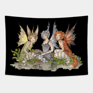Wild Fae Tapestry