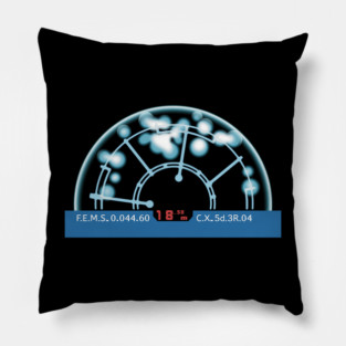 Aliens Motion Tracker Display Pillow