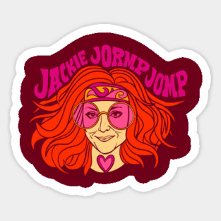 Genuine Jackie Jormp-Jomp Sticker