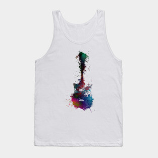 Electric guitar #guitar #music Tank Top