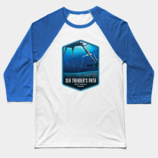 Sea Treader's Path National Park Baseball T-Shirt