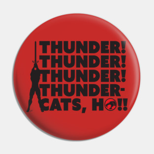 Ho!!! (in black) Pin