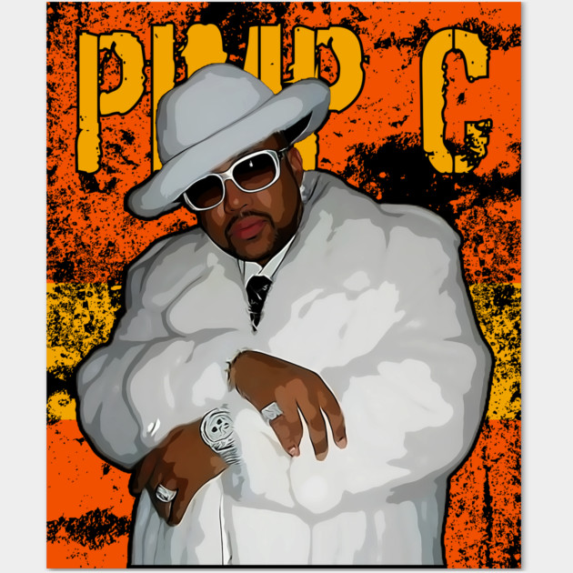 Pimp C | Rapper - Pimp C - Posters and Art Prints | TeePublic