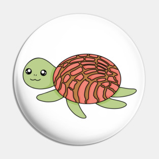 Concha Sea Turtle Pin