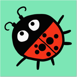ladybug Posters and Art