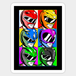 Pop Art Rangers Sticker