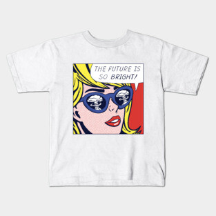 Pop Optimistic Girl Kids T-Shirt