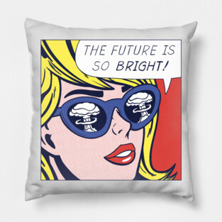 Pop Optimistic Girl Pillow