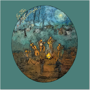 Jamming Under the Moonlight Posters and Art