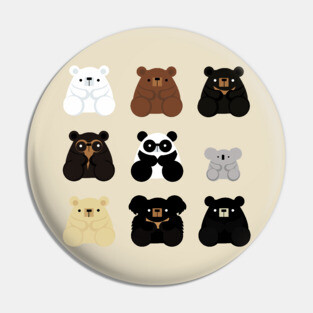 Types of bears Pin