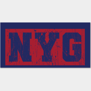 NYG / Giants Posters and Art