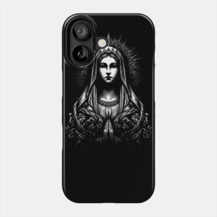 Gothic Aesthetic Virgin Mary Phone Case