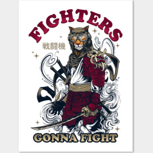 FIGHTERS GONNA FIGHT Posters and Art