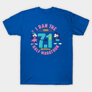 I Ran the WDW 7.1 Mile Half Marathon T-Shirt