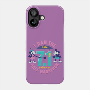 I Ran the WDW 7.1 Mile Half Marathon Phone Case