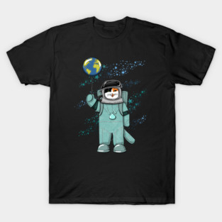 Astronaut cat T-Shirt