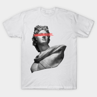 Funky Greek Statue T-Shirt