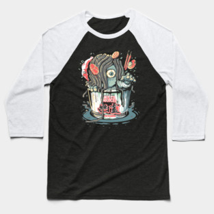 Horror Yurei Ramen II Baseball T-Shirt