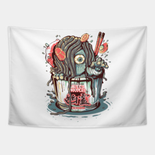 Horror Yurei Ramen Tapestry