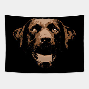 Chocolate Lab Tapestry