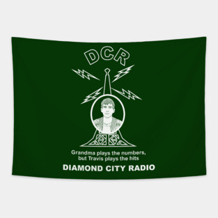Diamond City Radio Tapestry