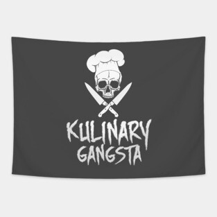 Kulinary Gangsta - Culinary Chef Gangster Tapestry
