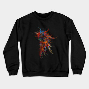 Fractal art #fractal Crewneck Sweatshirt