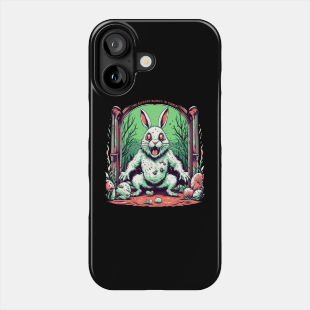 Evil Easter Bunny Horror Phone Case by HolidayBug