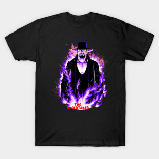 Purple Fire The Undertaker T-Shirt