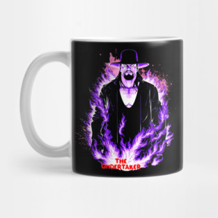 Purple Fire The Undertaker Mug