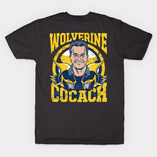 Michigan Wolverine Head Coach Vector design by me by Nizar clothing store 