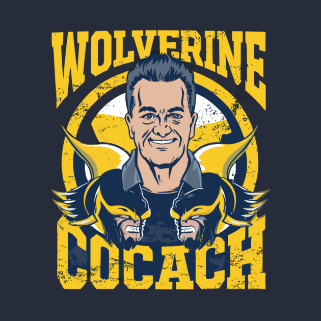 Michigan Wolverine Head Coach Vector design by me by Nizar clothing store 