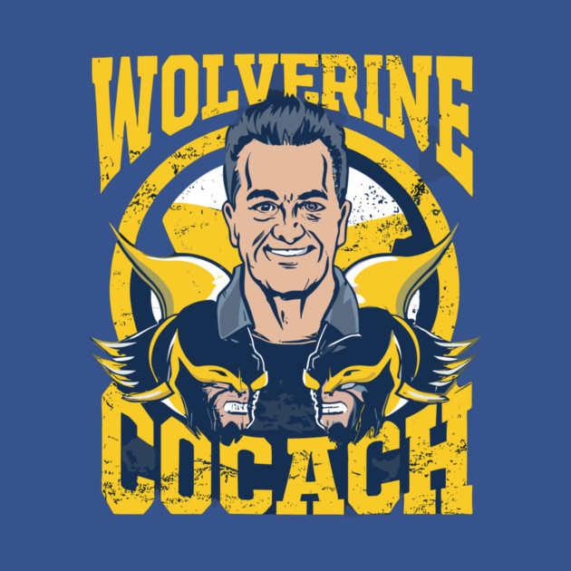 Michigan Wolverine Head Coach Vector design by me by Nizar clothing store 