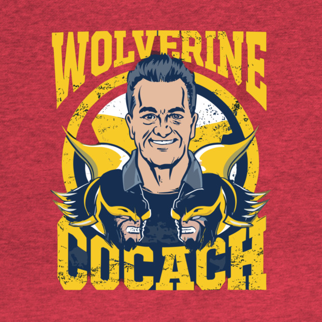 Michigan Wolverine Head Coach Vector design by me by Nizar clothing store 