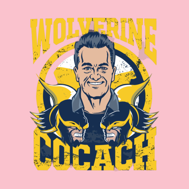 Michigan Wolverine Head Coach Vector design by me by Nizar clothing store 
