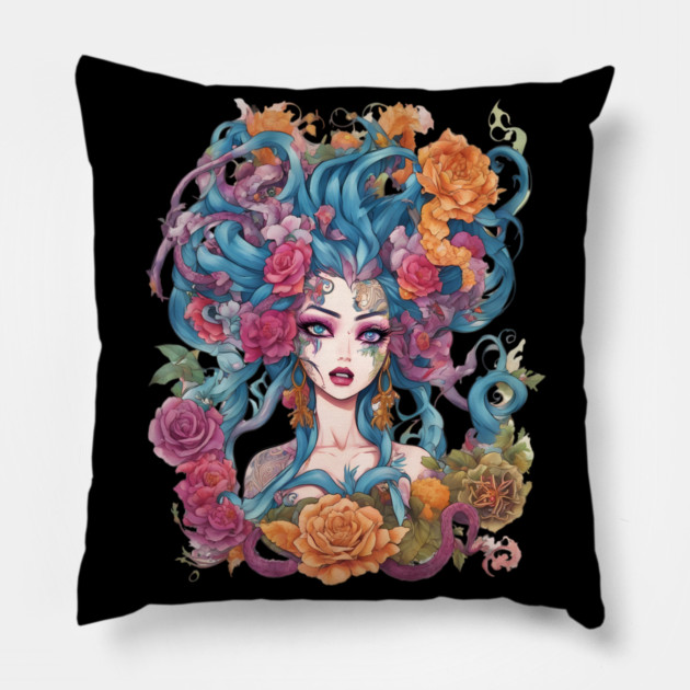 Zombie Apocalypse Pillow by animegirlnft