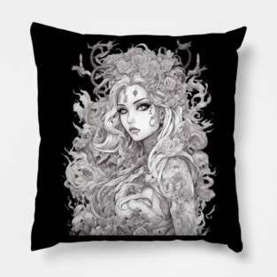 Zombie Tattoo Pillow