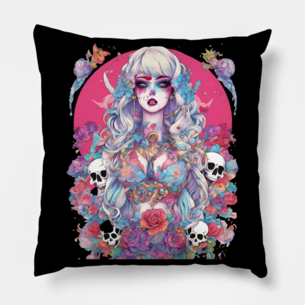 Zombie Devil Pillow by animegirlnft