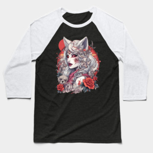 Werewolf Zombie Baseball T-Shirt