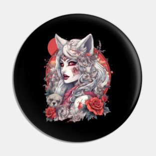 Werewolf Zombie Pin
